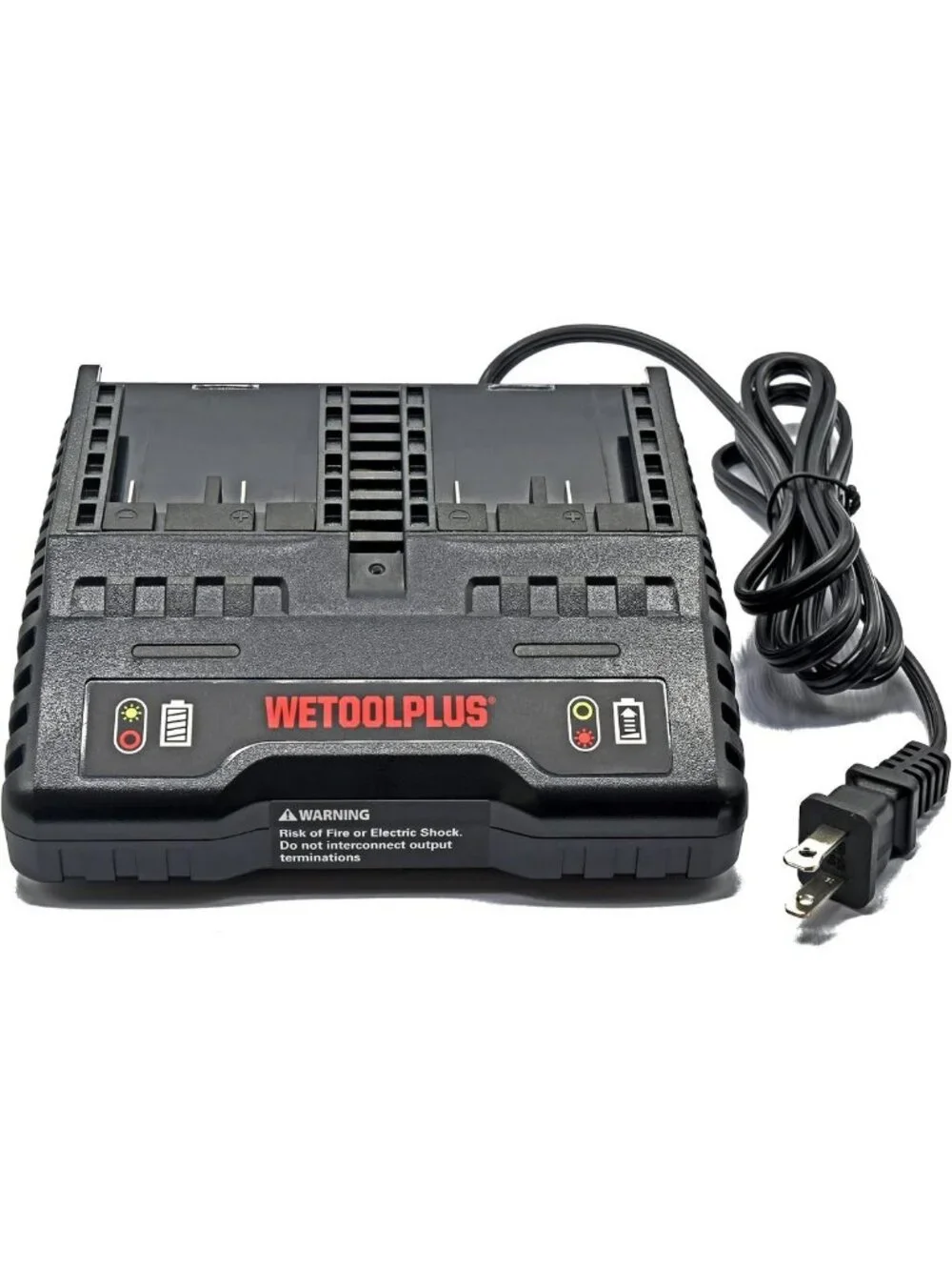 20V Fast Dual Charger - Quick Charge for Compatible 20V Batteries & Tools